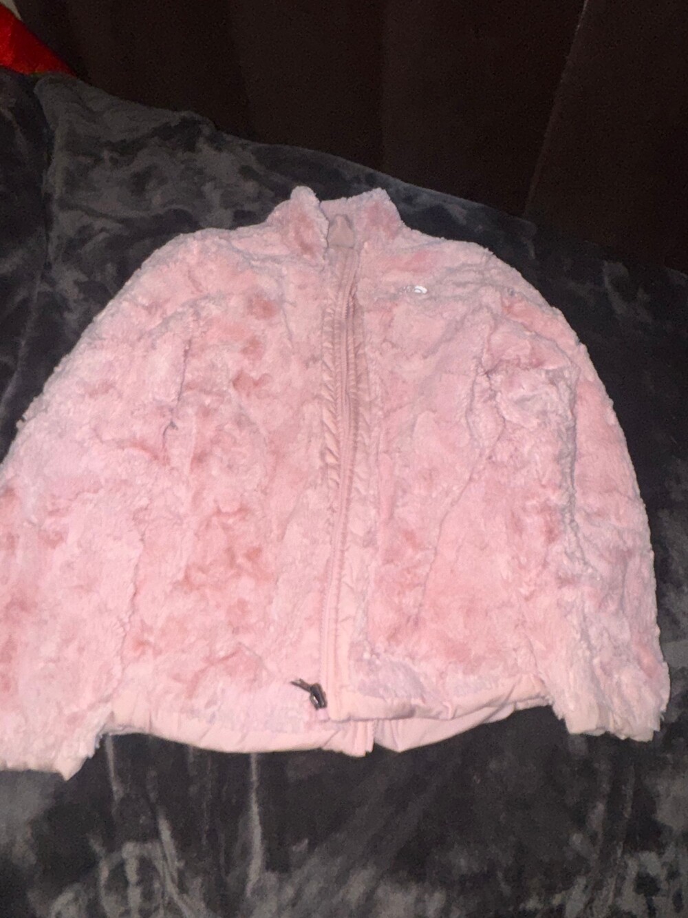 The North Face Girls reversible puffer jacket size medium